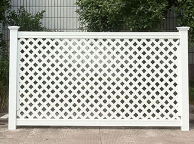 PVC Lattice Fence