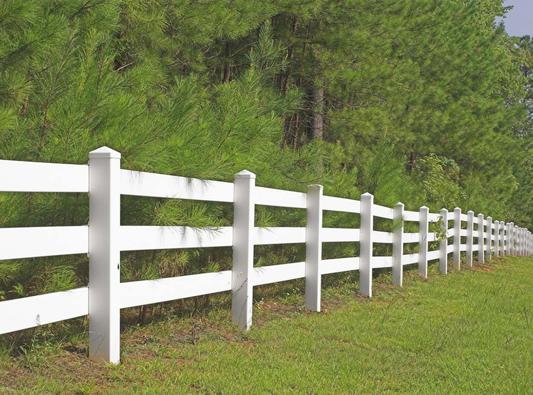 3-Rail Ranch Fence